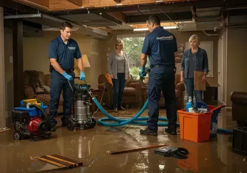 Basement Water Extraction and Removal Techniques process in Mountain View, AR